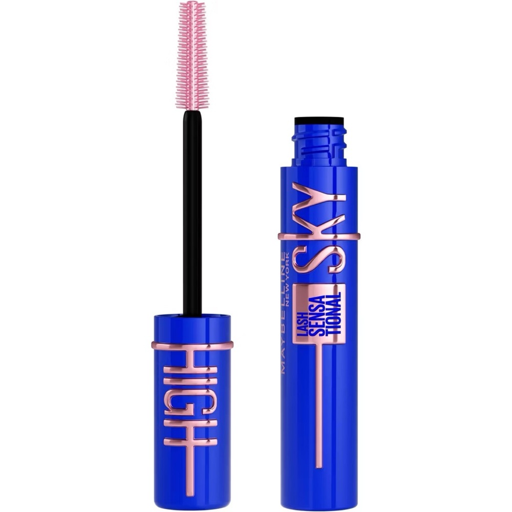 Nwt Maybelline Lash Sensational Sky High Mascara - washable blue mist